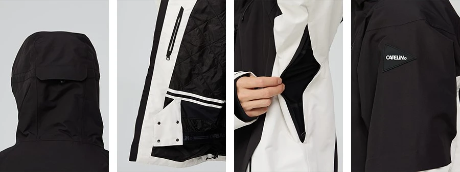 ski apparel details