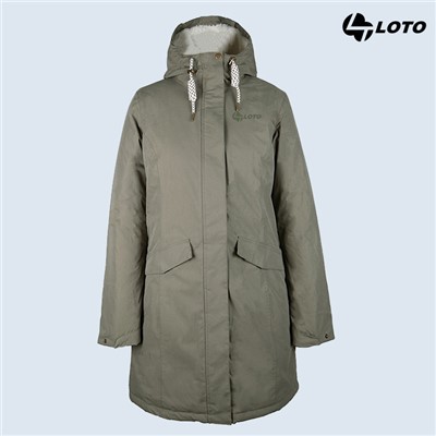 모피 안감 겨울 코트